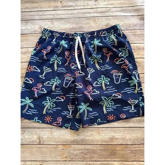 Chubbies Stretch 7" Lined Swim Trunks The Neon Lights Size XL - Picture 1 of 6